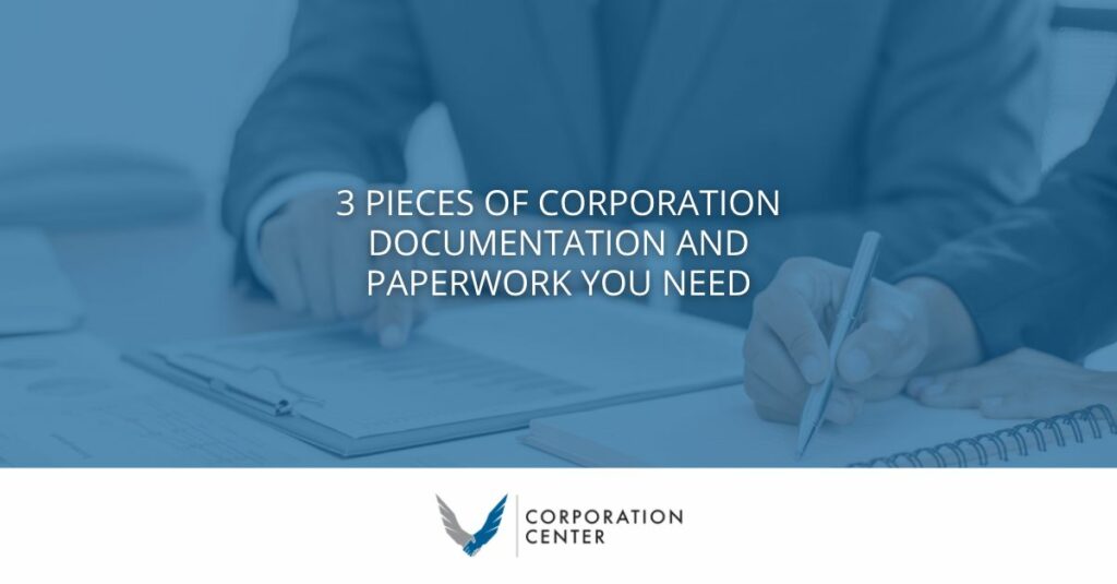 corporation documentation