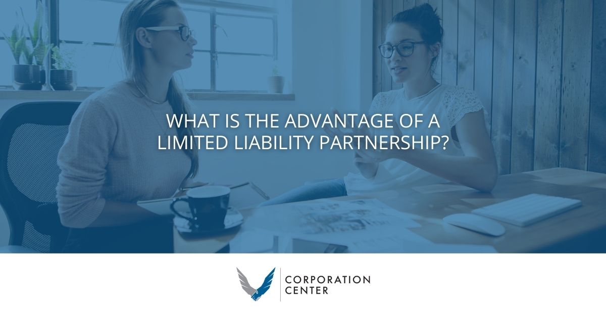 what is the advantage of a limited liability partnership