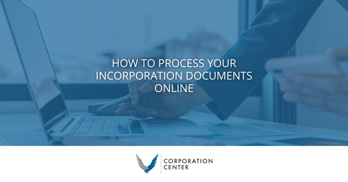 Incorporation Documents Online