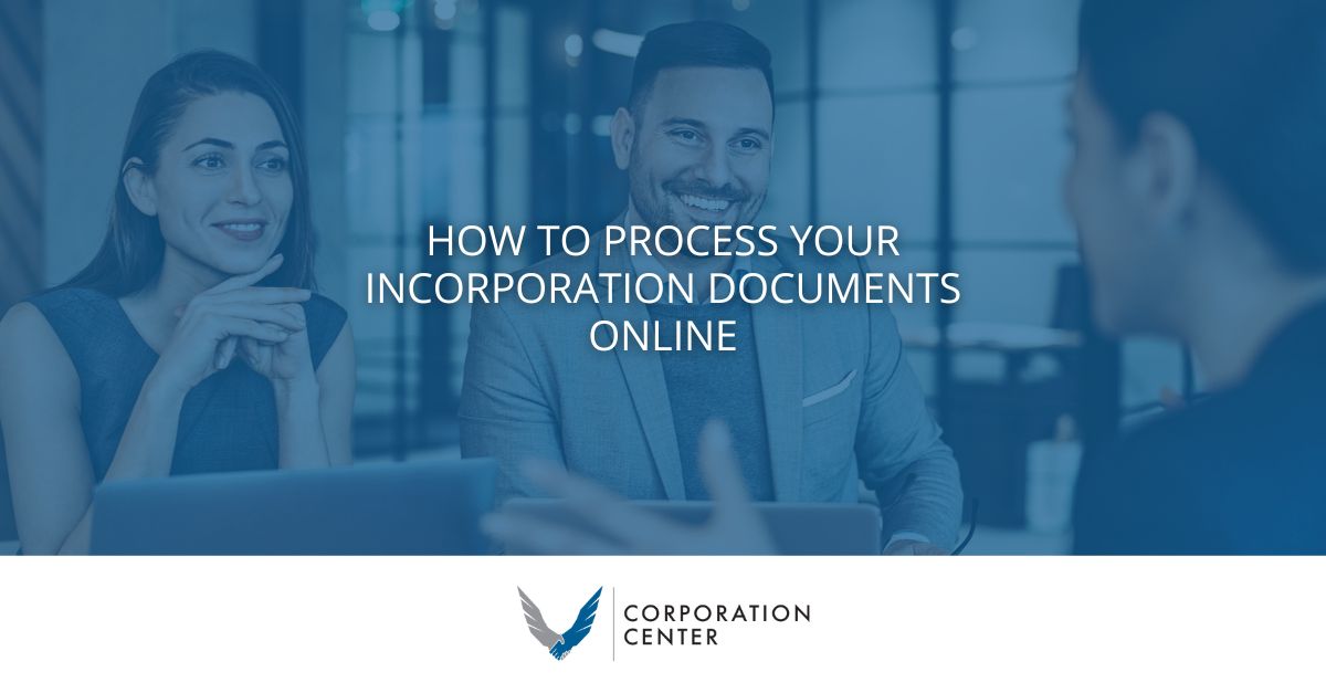 Incorporation Documents Online