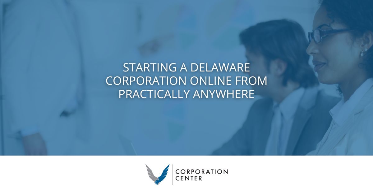 Delaware Corporation Online