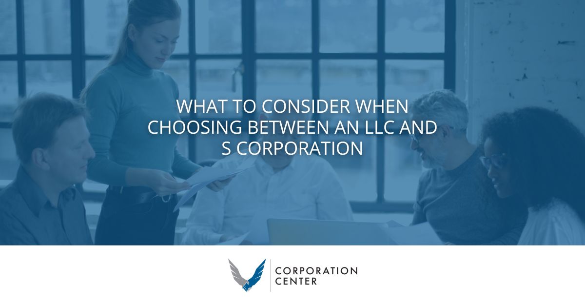 LLC and S Corporation