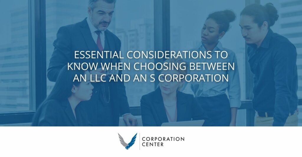 LLC and an S Corporation