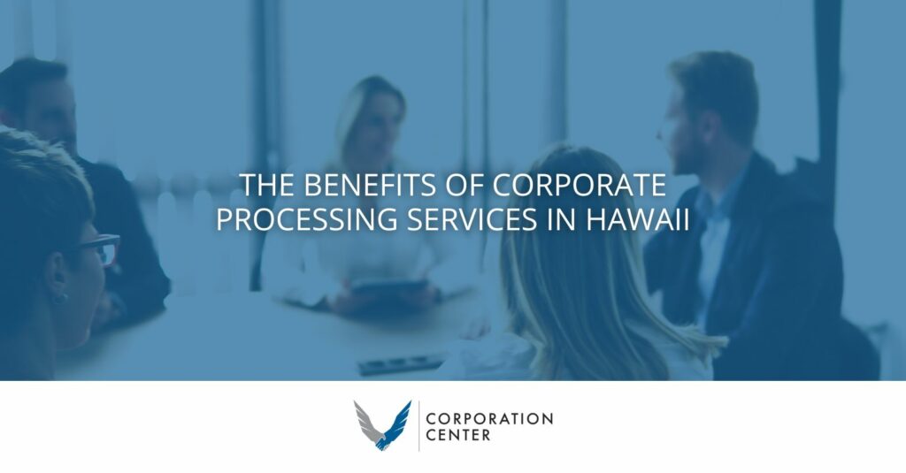 Corporate Processing Services