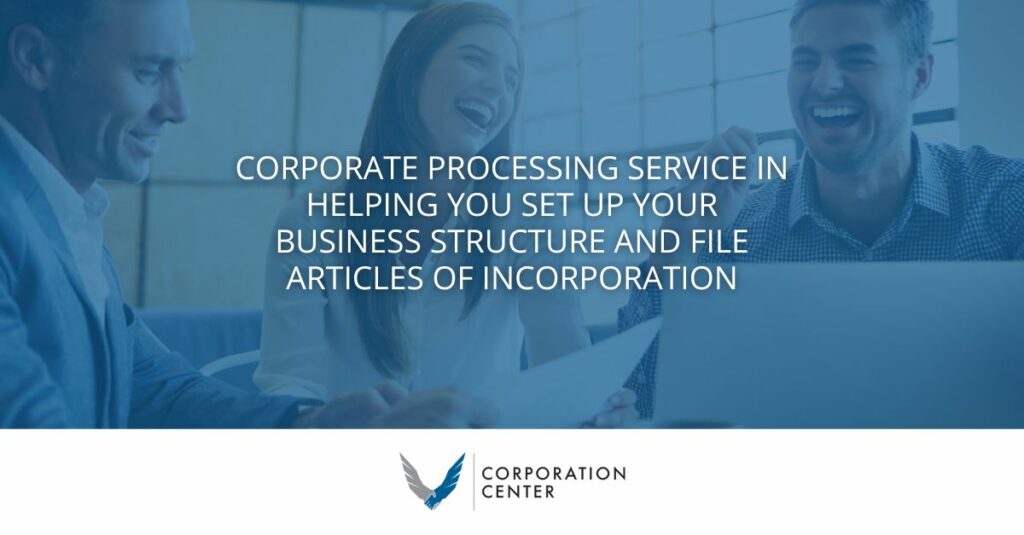 Corporate Processing Service