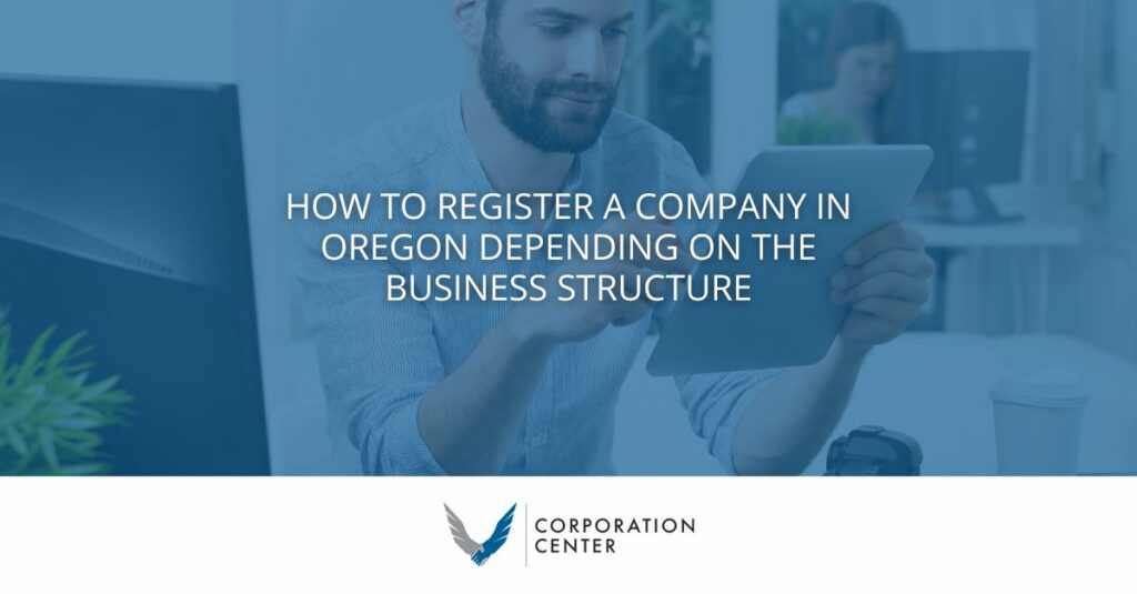 how to register a company in Oregon