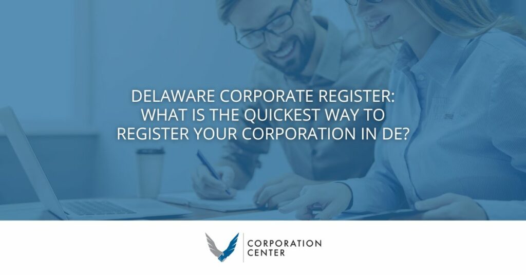 Delaware corporate register