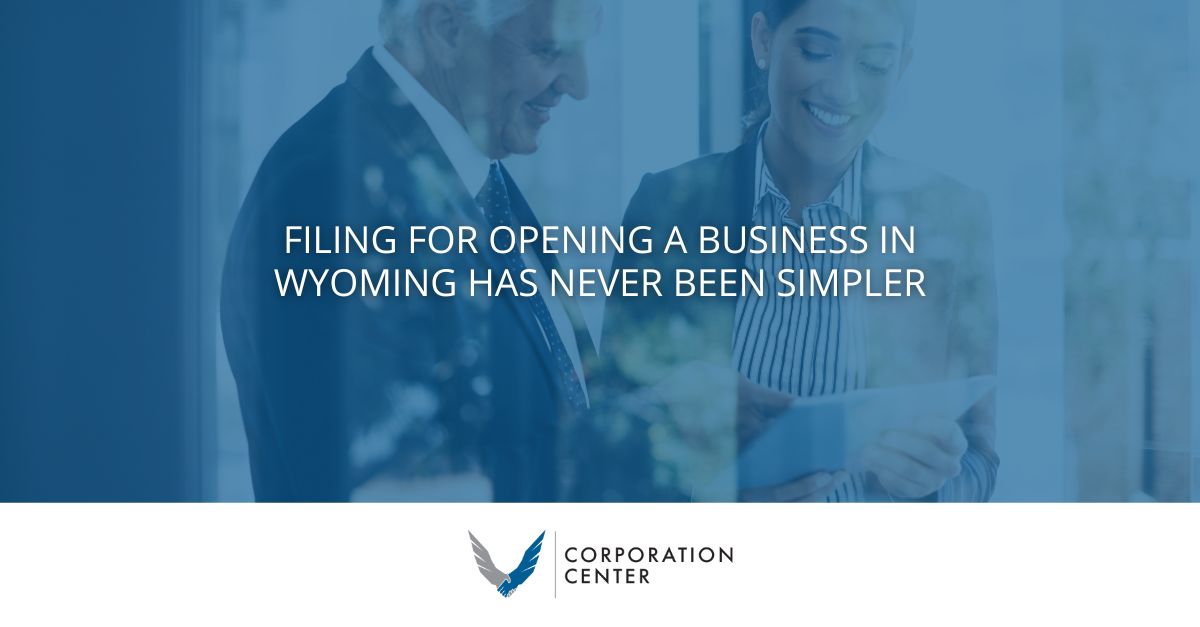 Opening a business in Wyoming