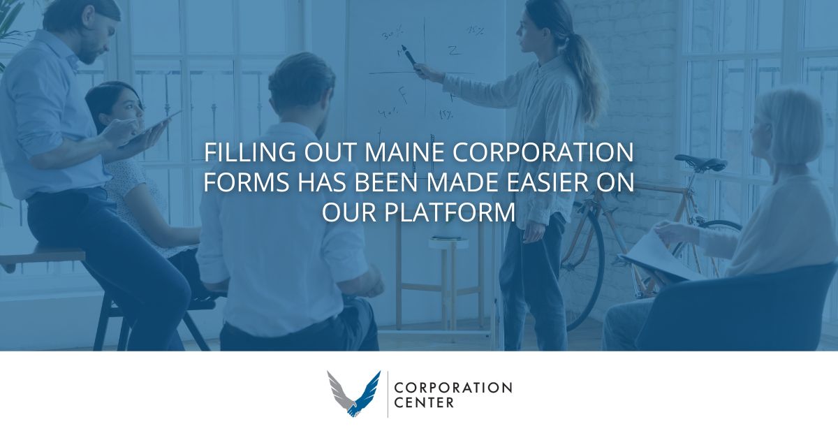 Maine Corporation Forms