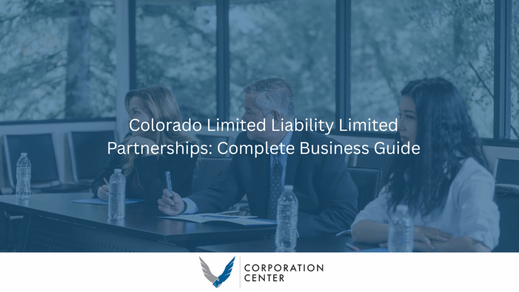 colorado limited liability limited partnerships